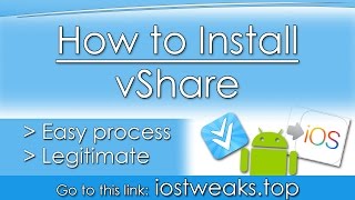 how to install vshare without a computer Updated [upl. by Ennaej]