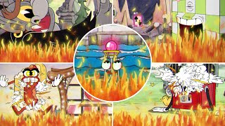 Cuphead  All Run n Gun But The Floor Is Lava Challenge [upl. by Maddeu]