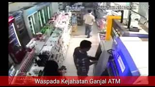 Waspada Kejahatan Modus Ganjal ATM [upl. by Anik]