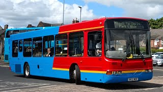 Go Gateshead Volvo B10BLE Wright Reknown 4922  Morpeth Fair Park And Ride [upl. by Anatnom]