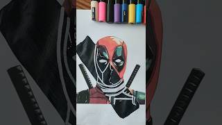 Xray style Deadpool art trendingart viralart funnyart xrayart artistomg [upl. by Ayifas]