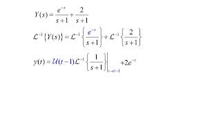 Differential Equations Laplace Transforms  The Dirac Delta Function [upl. by Arahsit]