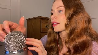 🌿ASMR🌿 10 Facts About Me  Mic Scratching No Cover — 100 Whispered Ramble amp Featured Trigger [upl. by Atinot]