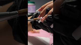 Cómo aplicar acrílico  tips de uñas acrílicas [upl. by Ahsyek]