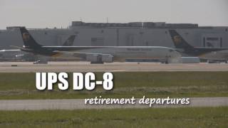 DC8 Retirement Flight UPS [upl. by Koziarz898]