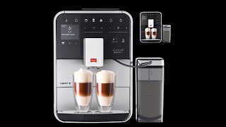 Melitta Caffeo Barista Ts Smart  Zubereitung eines perfekten Cafe Creme  bester Kaffeevollautomat [upl. by Furnary]