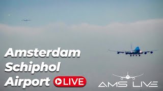 🔴 Live arrivals at Amsterdam Schiphol Airport [upl. by Rahel]