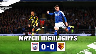 HIGHLIGHTS  TOWN 0 WATFORD 0 [upl. by Anoblav]