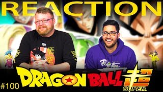 Dragon Ball Super ENGLISH DUB REACTION Episode 100 [upl. by Tandi]