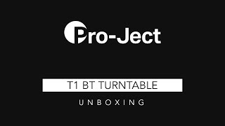 Project Turntable T1 Unboxing [upl. by Teuton]