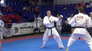 JSKA European Championships 2017 KUMITE Highlights [upl. by Analaj]