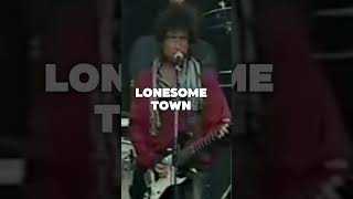 Bob Dylan  Lonesome Town live 1986 shorts bobdylan tompetty [upl. by Clarance]