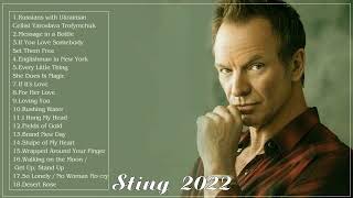 Sting Best Songs Ever  The Very Best Of Sting Greatest Hits 2022 [upl. by Lemmy]