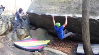 Arancia meccanica 7b Daniel Woods boulder varazze [upl. by Ayerdna]