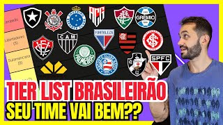 TIER LIST BRASILEIRÃO 2024 TÍTULO OU REBAIXAMENTO PELO O QUE CADA TIME VAI BRIGAR [upl. by Occor152]