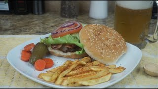 Hamburguesa con Tocino y Queso [upl. by Eslud]