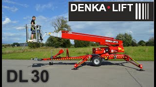 DenkaLift DL30 AnhängerArbeitsbühne [upl. by Moraj]