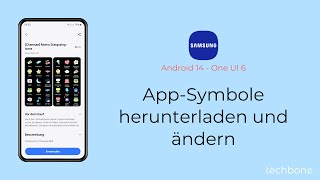 AppSymbole herunterladen und ändern  Samsung Android 14  One UI 6 [upl. by Clint368]