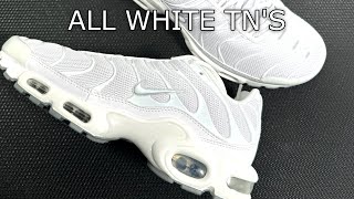 2022 Nike Air Max Plus White Black Cool Grey Review [upl. by Anek]