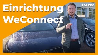 Die WeConnect App jetzt Volkswagen App Tutorial by STARKE Automobilgruppe [upl. by Goren932]