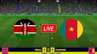 🔴Kenya vs Cameroon  Africa Cup of Nations Qualifying Match Live [upl. by Netloc]