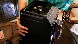 Unboxing The Krups Evidence Quattro Force Fully Automatic Bean to Cup Espresso amp Cappuccino Machine [upl. by Hepzi802]