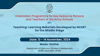 Orientation Programme for Key Resource Persons and Teachers of the Army School [upl. by Alane]