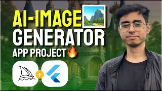 Flutter  Midjourney🚀 Make AI Image Generator App in Flutter [upl. by Aramac]