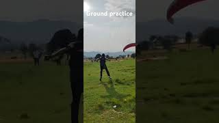 Keep running solo training 💪birbillingparagliding viralvideo like share comments [upl. by Drazze191]