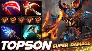 TOPSON CLINKZ  Super Damage  Dota 2 Pro Gameplay [upl. by Onyx]