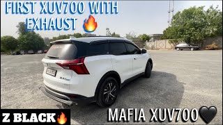 First XUV700 With EXHAUST 🔥 [upl. by Wolsky617]