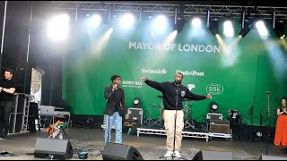 KeSTine Performing Heartache At The London St Patricks Day CelebrationTrafalgar SquareSun 170324 [upl. by Floris]