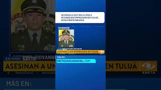 Le quitan la vida a reconocido empresario en Tuluá en su propio negocio [upl. by Alverson317]