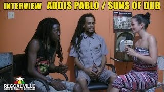 Interview with Addis Pablo  Suns Of Dub in Kingston Jamaica February 2014 [upl. by Hoopes]