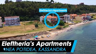 Eleftherias Apartments Nea Potidea  Kassandra [upl. by Warfourd]