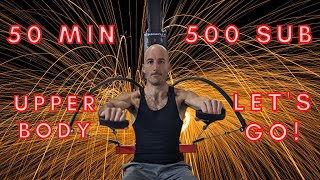 50 Minute Bowflex Workout for 500 subs  16 Upper Body Exercises [upl. by Howland762]