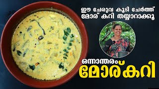 കേരള സ്റ്റൈൽ മോര് കറി ഇതുണ്ടെങ്കിൽ കറിയും കാലി  ചോറും കാലി  Easy Moru CurryKerala Style [upl. by Grand]