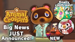 Big News JUST Announced For Animal Crossing Players [upl. by Daitzman]