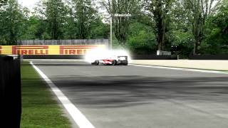 MONZA SPRINT RACE in SLOW MOTION [upl. by Akemad103]