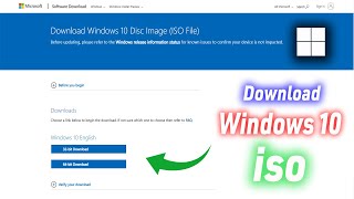 How to Download Windows 10 ISO from Microsoft Website in 2024 FREE amp EASY By Tech Tube [upl. by Aoh]