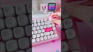 Jookstogo ASMR Pink Dareu Global Z82 Sugar Keyboard shorts [upl. by Nimrahc]