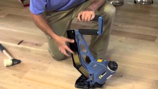 Primatech P250 Pneumatic Floor Nailer  City Floor Supply [upl. by Tuneberg930]