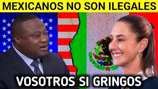 Político Afroamericano Defiende a Mexicanos y Deja Callados a Periodistas Estadounidenses [upl. by Winn]