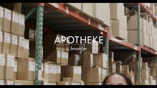 APOTHEKE CO Factory  Made in Brooklyn New York [upl. by Stafani197]