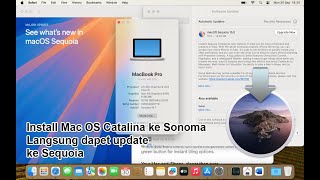 Instal Mac OS Catalina Ke Sonoma di MacBook Pro Mid 2012 FULL TUTORIAL 🔥 [upl. by Elleirb708]