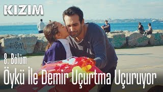 Öykü ile Demir uçurtma uçuruyor  Kızım 8 Bölüm [upl. by Aerdnaeel91]