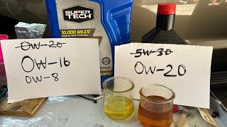 Chevy runs on 5w30 vs 0w20 why GM owners switching to 5w30 oil [upl. by Aymik507]