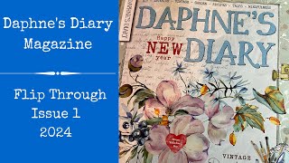 Daphnes Diary Magazine Issue 1 2024 Flip Through [upl. by Eiznekam]