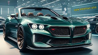 NEW 2025 Pontiac GTO Convertible Model  A Modern Beast with Classic Roots [upl. by Publius]