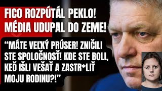 NEZASTAVITEĽNÝ Fico narobil poriadok s médiami Nastal čas aby som to povedal na plné ústa [upl. by Senalda]